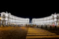 Illuminated facade | Republic Square, Rome, Italy